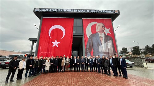 Gerze Atatürk Otobüs Terminali Açılışı